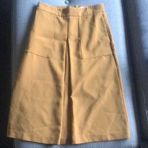 Forever 21 vintage inspired midi pleated skirt